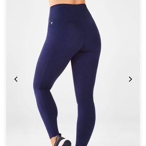 Fabletics High-Waisted Spacedye Knit 7/8
